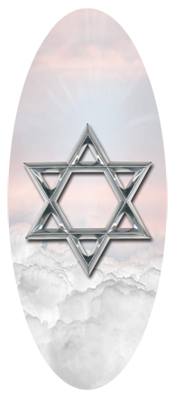 Star of David Pink-Silver